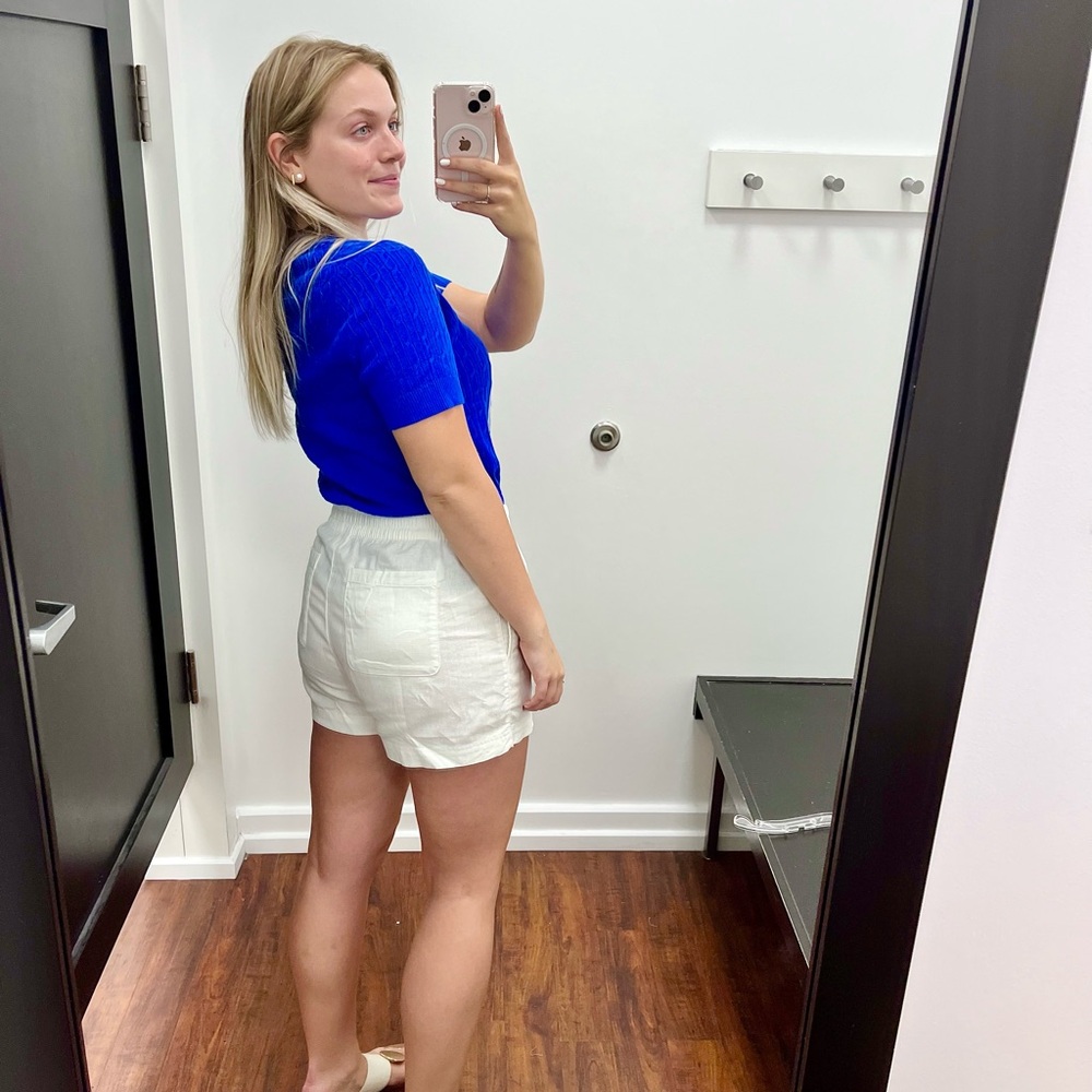 Blue Tommy Hilfiger Crewneck Top